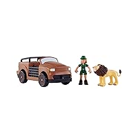 Wild Republic Green Guardians Lion Playset, Toy Figures, Educational Toys, Eco Friendly