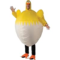 Rubie's unisex adult Inflatable Chick Sized Costumes, As Shown, One Size US