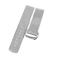 Chain Watch Accessories Strap For Omega 007 Seamaster Diver 300 Watch Band Replace 20mm 22mm Milanese Stainless Bracelet