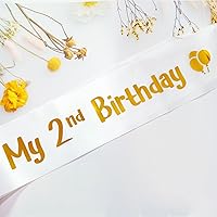 Pet Birthday Sash, Oh Twodles, My 2nd Birthday, Cute Party Accessory for Dogs and Cats, 2nd Birthday Outfit Decorations for Girls and Boys
