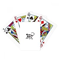 Monkey Black and White Animal Poker Playing Magic Card Fun Board Game