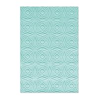 Sizzix Sizzx Multi-Level Textured Impressions Embossing Folder Geo Crystals by Olivia Rose | 665970 | Chapter 3 2022, Multicolor