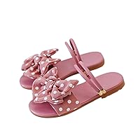 Unisex Kids Summer Sandals Crystals Fancy Dress Shoes Baby Casual Dress up Shoes Wedge Sandals for Girls Junior Kid Sizes Sandal
