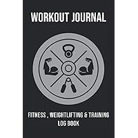 Workout Journals: Cute Fitness , Weightlifting & Training Log Book , For Teens , Boys And Girls , 120 Pages 6