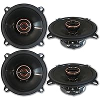 4 x Infinity Reference REF 5022cfx 5-1/4-Inch 2-Way Car Audio Coaxial Speakers 5.25