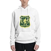 Mens Athletic Hoodie Forest-Bigf-Oot Gym Long Sleeve Hooded Sweatshirt Pullover With Pocket