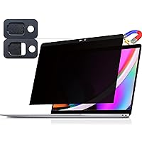 Magnetic Removable Anti Blue Light Glare Peep Filter Black Out Screen Protector for Mac 13In Laptop Model A1369, A1466 2010-2017 Privacy Screen MacBook Air 13 Inch 