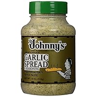 Johnny's Garlic Spread & Seasoning - 18 Oz (2-Pack) by Johnny's