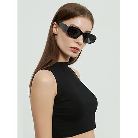 Sunglasses Womens Y2k Glasses- Y2k Sunglasses For Men, Y2k Rectangle Sunglasses, Hexagon Sunglasses, 90s Sunglasses
