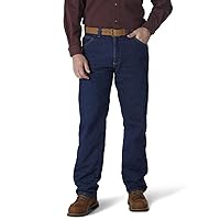 Wrangler Mens Riggs Workwear Quilted Lined Five Pocket Jeans