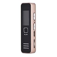 HUIOP Mp3 Music Player,Digital Voice Recorder Audio Dictaphone MP3 Player USB Flash Disk for Meeting