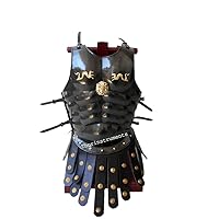 THOR INSTRUMENTS ROMAN MUSCLE ARMOR BLACK ANTIQUE FINISH JACKET COLLECTIBLE REPLICA COSTUME Rustic Vintage Home Decor Gifts