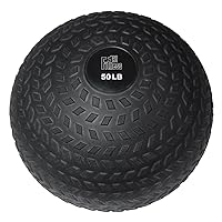Slam Ball, Easy-to-Grip, Sand-Filled Medicine Ball for Exercise and Workout, Ideal for Weight Training, Cross-Training, Cardio, and Plyometric Workout, Available in Different Weights