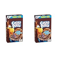 Cocoa Puffs, Chocolate Breakfast Cereal with Whole Grains, 18.1 oz (Pack of 2)
