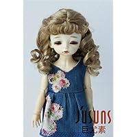 JD380 6-7'' Harry Potter Movie Brown Hermione Doll Wigs 16-18CM 1/6 YOSD Synthetic Mohair BJD Wig