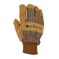 Carhartt Men's Insulated System 5 Suede Work Glove With Knit Cuff