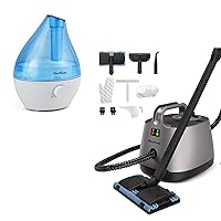 Steam Cleaner with 21 Accessories and Humidifier for Bedroom 1.8L Water Tank