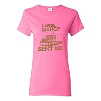 Ladies Large Marge Sent Me Truck TV Funny Parody DT T-Shirt Tee