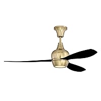 Craftmade Lighting BRD52SB3-FB Bordeaux - 52 Inch Ceiling Fan, Control Option: Wall Mounted Control