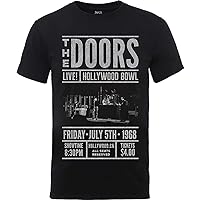 Men's Doors Advance Final Slim Fit T-Shirt Small Black