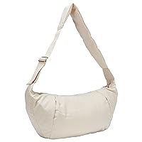 Puffer Crossbody Bags for Women Trendy Large Hobo Crescent Shoulder Bag