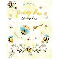 Honey Bee Coloring Book Honey Bee Coloring Book Paperback