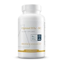 Optimal EFAs - BC, Proprietary Blend of Fish, Flaxseed and Blackcurrant Seed Oils. Balance of Omega3, 6 and 9 Fatty Acids, 120 Softgels