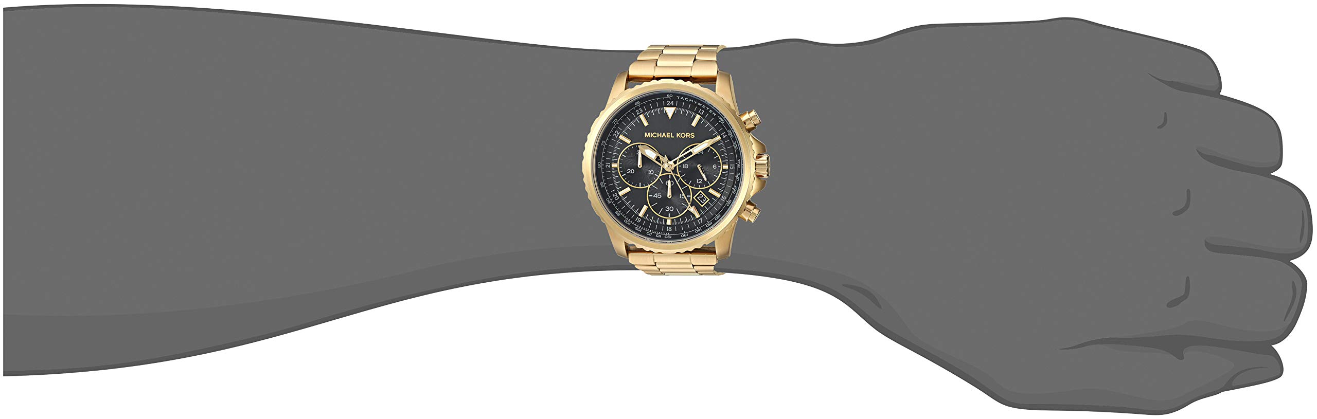 Mua Michael Kors Cortlandt Chronograph Stainless Watch trên Amazon Mỹ chính  hãng 2023 | Giaonhan247