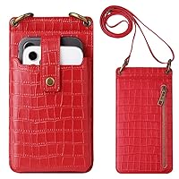 Small Crossbody Bags for Women Trendy Cell Phone Purse - Lightweight with Card Slot & Mirror, Zipper Compartment - Gift