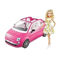 Barbie Fiat 500 Doll and Vehicle