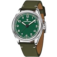 LACZ DENTON Pagani Design PD1765 Pilot Military Men's Watches Luxury Quartz Watch for Men AR Sapphire Mirror Leather Waterpfoof Wristwatch