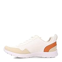 Vionic Women's Brisk Jetta Comfortable Lace Up Leisure Shoes- Supportive Walking Sneakers That Include Three-Zone Comfort with Orthotic Insole Arch Support