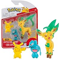  Pokemon Battle Ready! Figure Set, 8 Pieces - Playset with 2 & 3  inch Figures Pikachu, Scorbunny, Grookey, Sobble, Jigglypuff, Cubone,  Vaporeon & Magikarp - Gift for Kids, Boys, Girls - Ages 4+ : Toys & Games