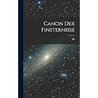 Canon der Finsternisse (German Edition) Canon der Finsternisse (German Edition) Hardcover Paperback