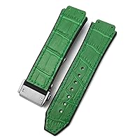 For HUBLOT Classic Fusion Universe Big Bang Series Watch Strap Cowhide Rubber Watchband 25-19mm Calfskin Bracelets sport men and wom Watchbands