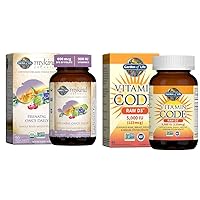 Organics Prenatal Vitamin: Folate for Energy & Healthy Fetal Development & Vitamin D, Vitamin Code Raw D3, Vitamin D 5,000 IU