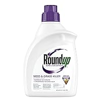 Roundup Super Concentrate Weed & Grass Killer - Includes Easy Measure Cap, 0.5 gal.