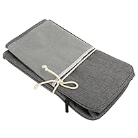 Sewing Machine Cover Dust-Proof Foldable Sewing Machine Protector with Pockets Gray Sewing Machine Cover