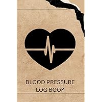BLOOD PRESSURE LOG BOOK