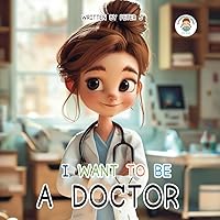 I want to be a doctor: An illustrated book for Children about how to be a Doctor. Hospital. Medicine.