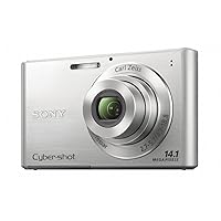 Sony DSC-W330 14.1MP Digital Camera with 4x Wide Angle Zoom with Digital Steady Shot Image Stabilization and 3.0 inch LCD (Silver) (OLD MODEL)