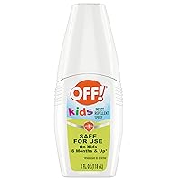 Kids Insect Repellent Spray, 100% Plant Based Oils, Safe for Use On Babies, Toddlers and Kids, 4 oz
