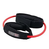 Power Systems Versa Cuff, 2 Padded Cuffs with Resistance Tubes for Wrists and Ankles