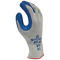 ATLAS 300S-07.RT Showa Fit General Purpose Gloves, Small