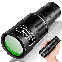 16X52 Monocular Telescope, 2023 High Power Prism Compact Monoculars for Adults Kids, HD Monocular Scope for Bird Watching Hiking Concert Travelling