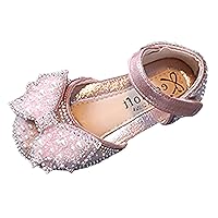 Fashion Spring And Summer Children Dance Shoes Girls Dress Performance Princess Shoes Pearl Sequin Suede Boots Size 5