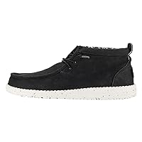 Hey Dude Men's Wally Mid | Men's Shoes | Men Slip-on Loafers | Comfortable & Light-Weight
