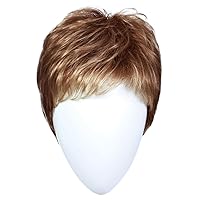 Raquel Welch Winner Pixie Boy Cut Short Wig by Hairuwear, Ultra-Petite Cap - SS12/22 SS Cappuccino