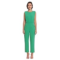 Donna Morgan womens Sleek Style Jumpsuit Office Workwear Event Guest of