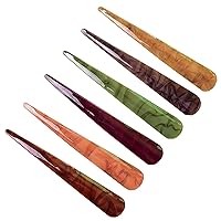 6 Pcs Large Alligator Hair Clips for Styling Salon Sectioning, 5.5 inch Non-Slip Duckbill Metal Clips for Women Thick and Thin Hair (Candy-colored)